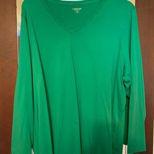 V neck long sleeve t shirt